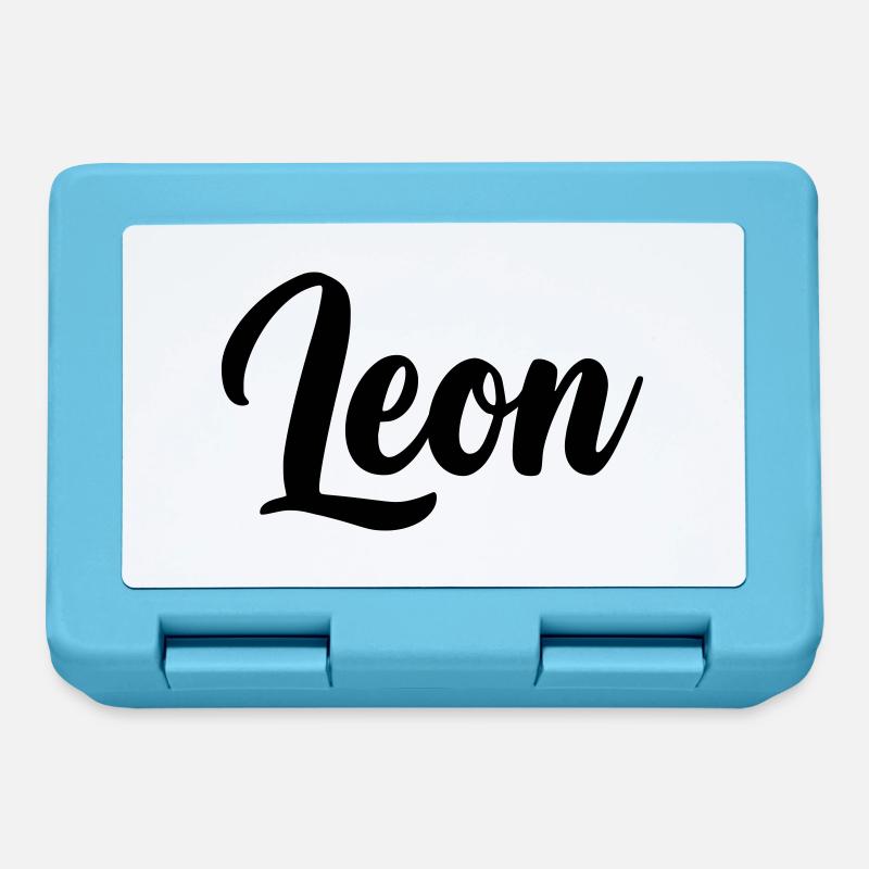 Leon - Brotdose - Saphirblau