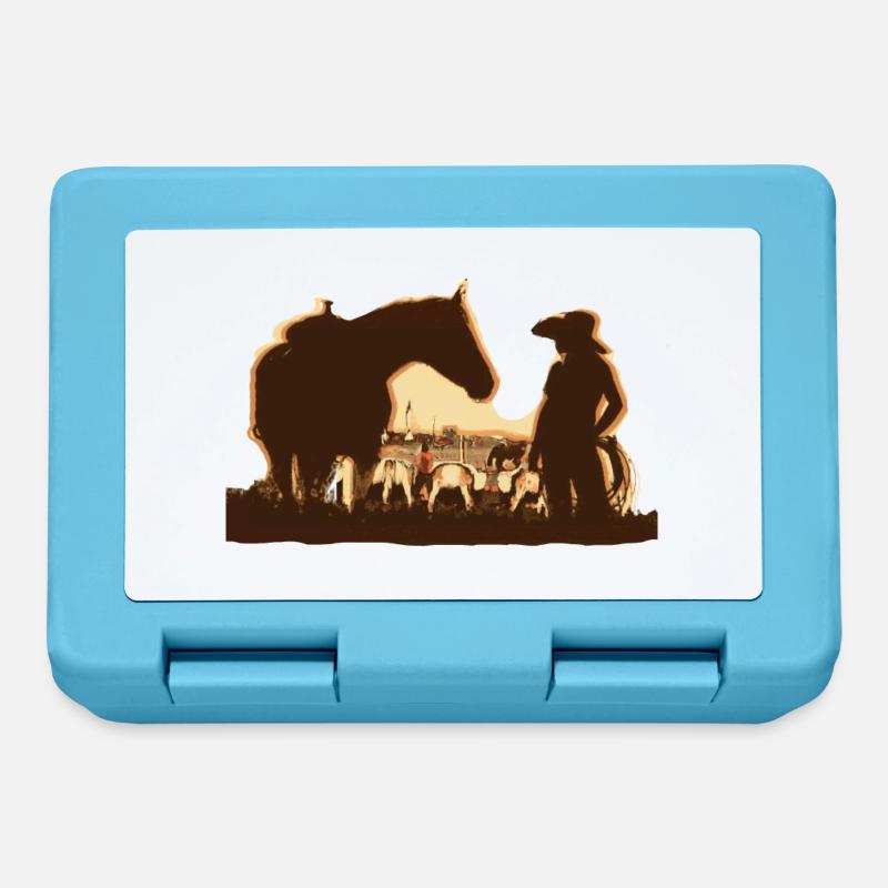 Wester Design - Lunchbox - sapphire blue