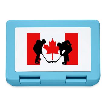 Le Canada, mon pays, mon drapeau ! - Boîte à goûter - bleu saphir - Devant
