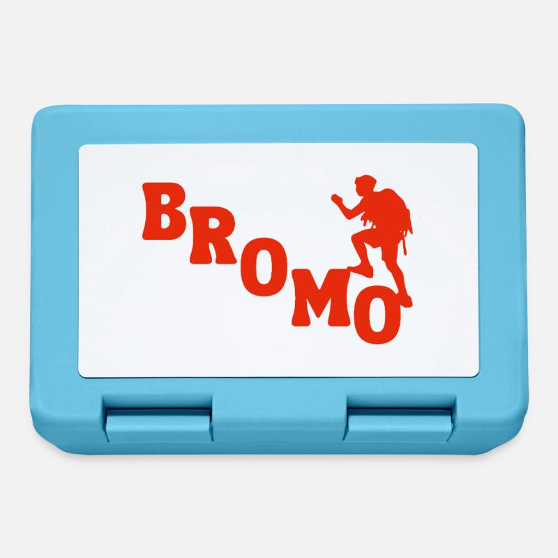 Mount Bromo Indonesia - Lunchbox - sapphire blue