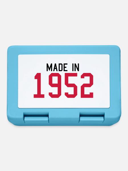 1952 - Brotdose - Saphirblau