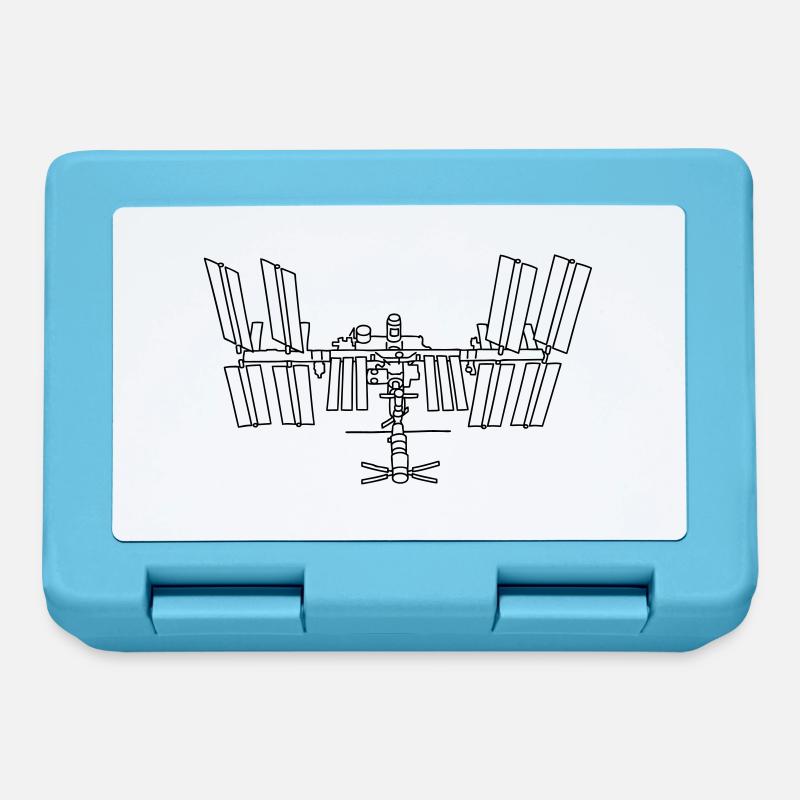 Station spatiale ISS - Boîte à goûter - bleu saphir