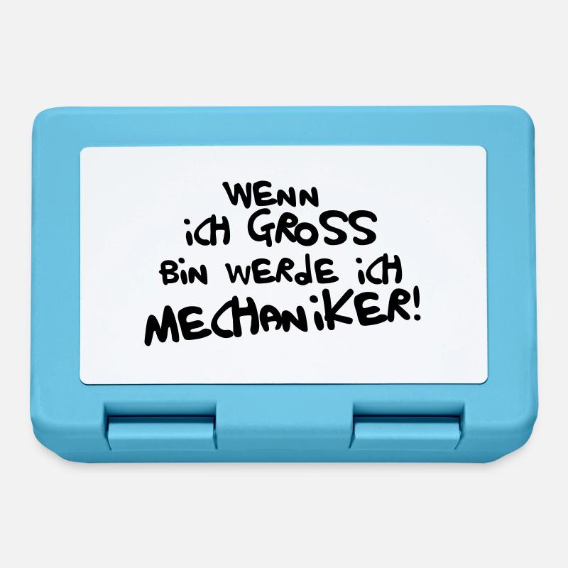 Ich werde Mechaniker! - Brotdose - Saphirblau