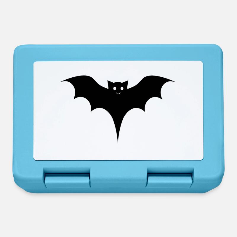 bat - Lunchbox - sapphire blue