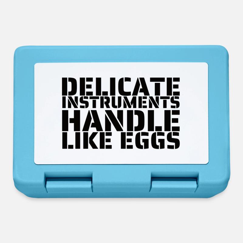 Handle like eggs - Lunchbox - sapphire blue