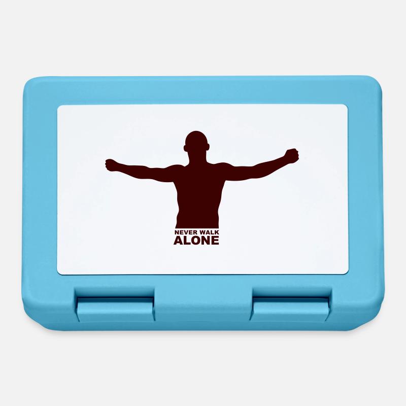 hool_neveralone - Boîte à goûter - bleu saphir