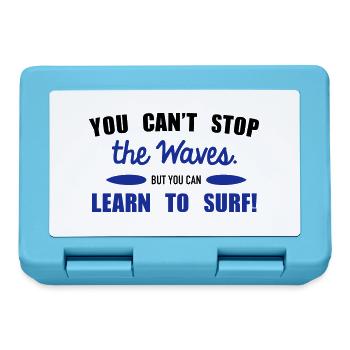 Learn to surf - Lunchbox - sapphire blue - Front