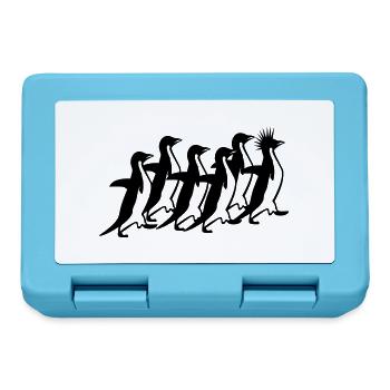 Penguins Pack - Lunchbox - sapphire blue - Front