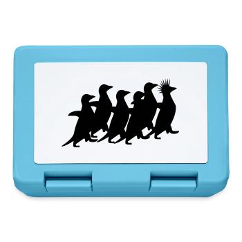 Penguins Pack - Lunchbox - sapphire blue - Front