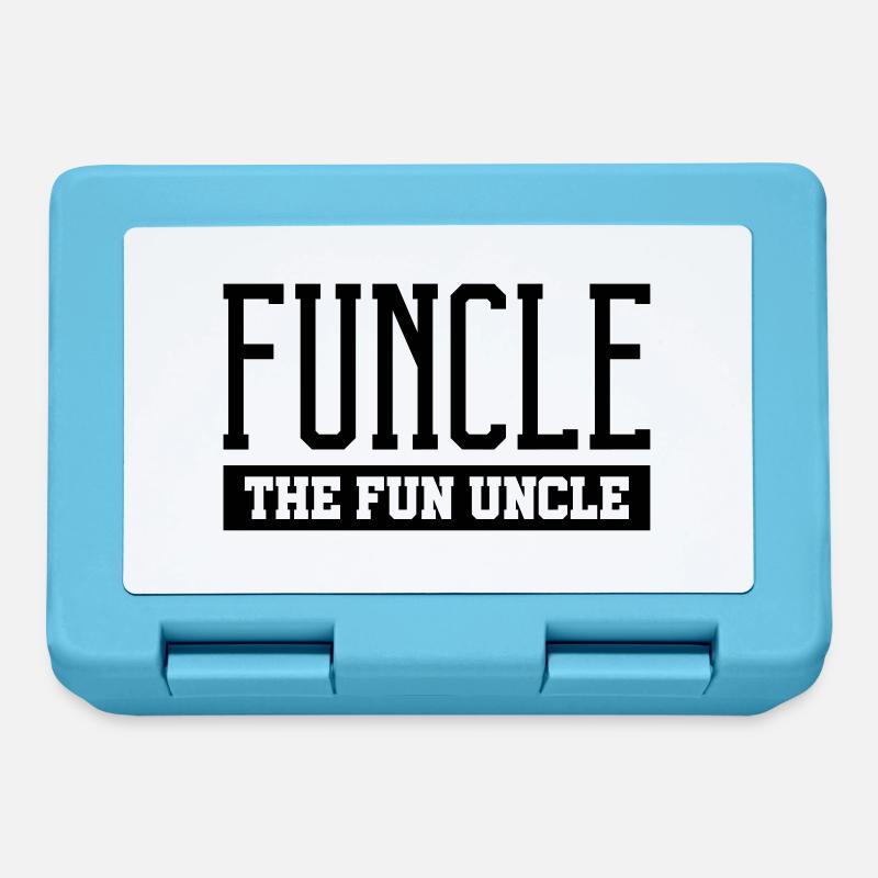 funcle the fun uncle - Brotdose - Saphirblau
