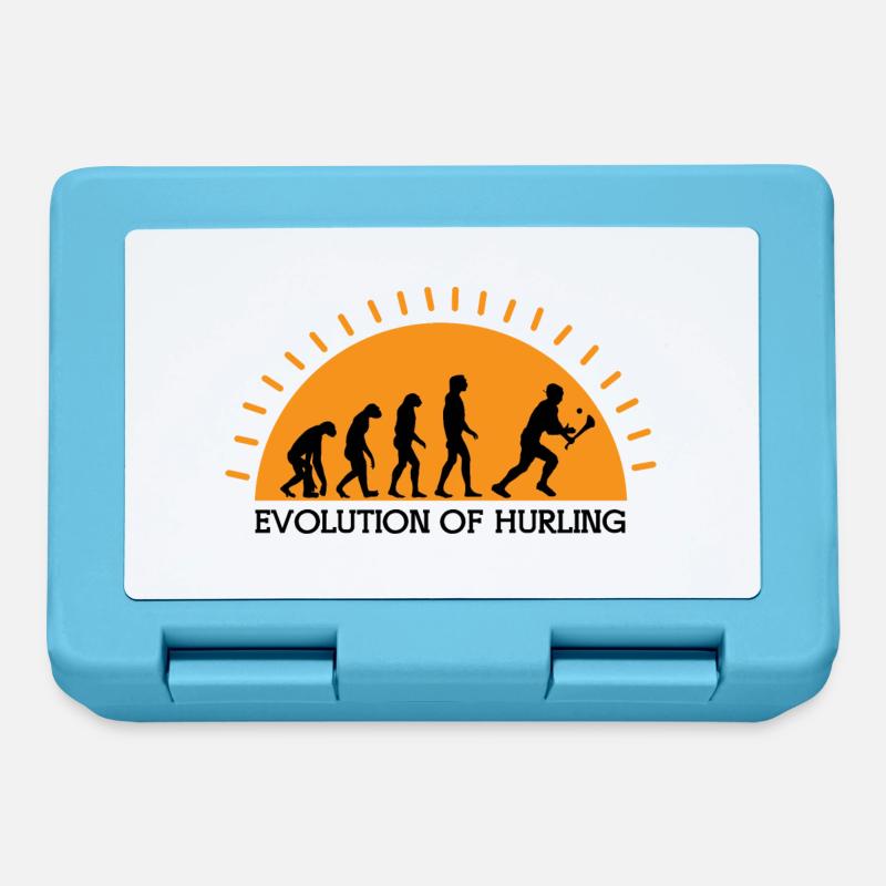 The Evolution of Hurling - Lunchbox - sapphire blue