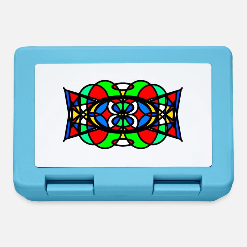 Pattern - Lunchbox - sapphire blue