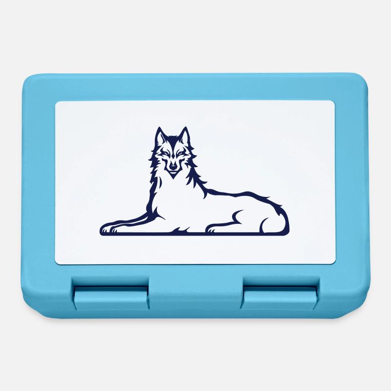 Chechen Wolf 2025 edition - Lunchbox - sapphire blue