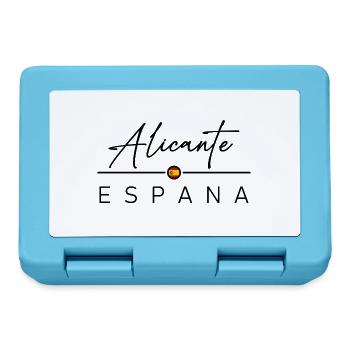 Spain - Alicante - Spanien - Espana - Brotdose - Saphirblau - Vorne