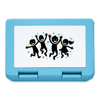 Enfants Joie Maternelle - Boîte à goûter - bleu saphir - Devant