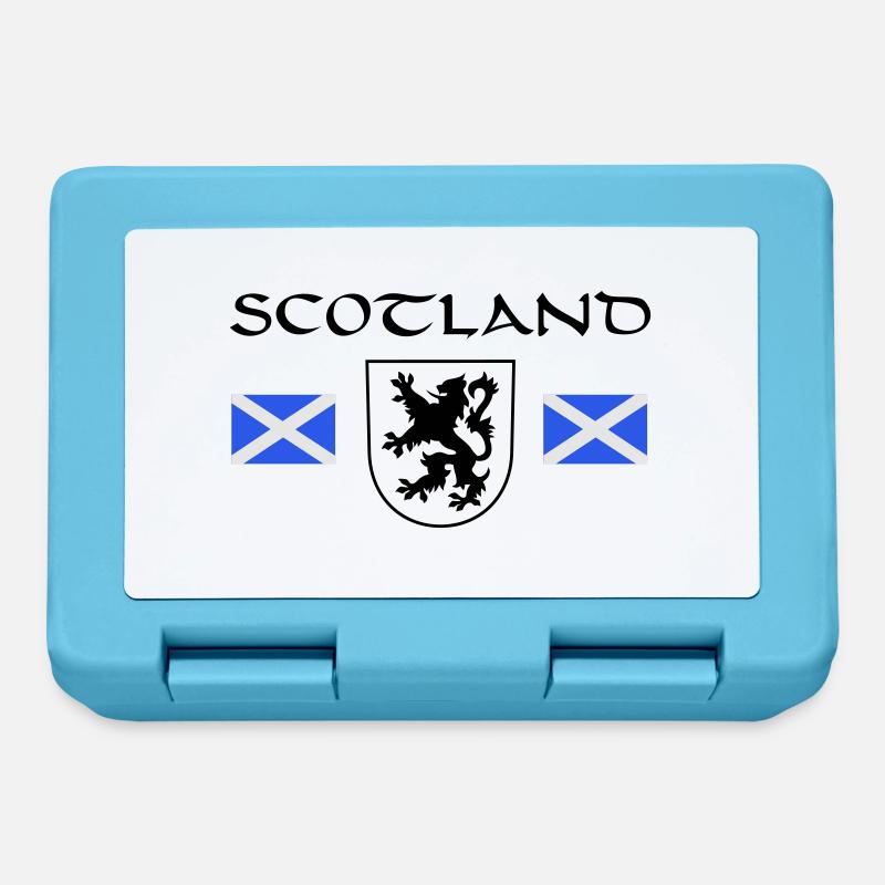 "Rampant Lion" de l'Ecosse - Boîte à goûter - bleu saphir