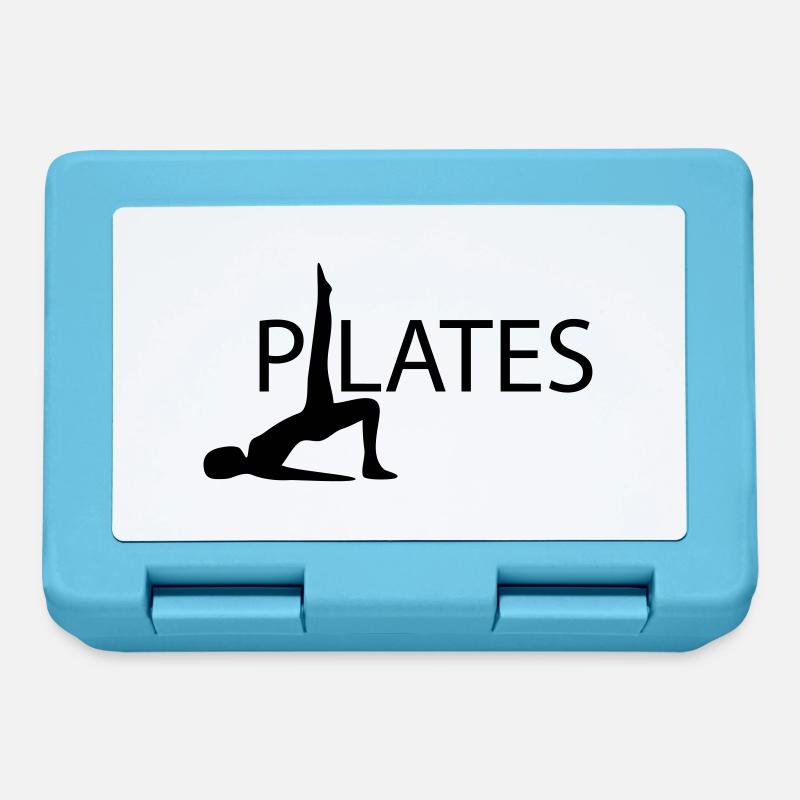 Pilates - Brotdose - Saphirblau