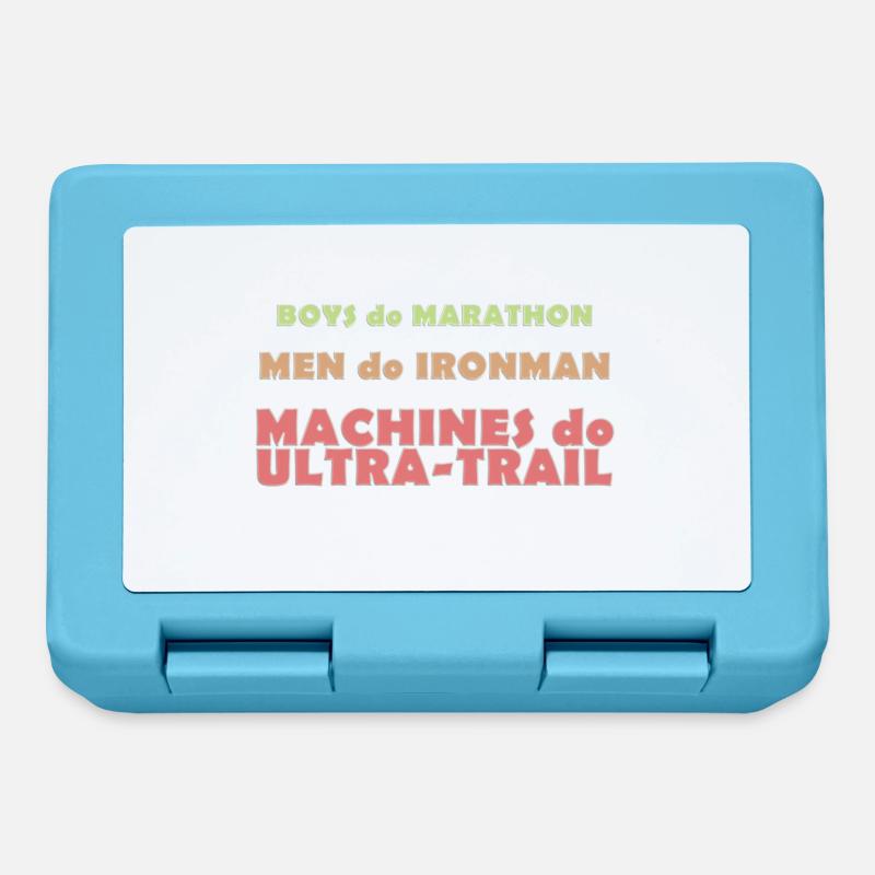 Machines do Ultra-Trail - Boîte à goûter - bleu saphir