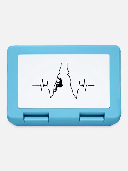 Klettern Heartbeat - Brotdose - Saphirblau