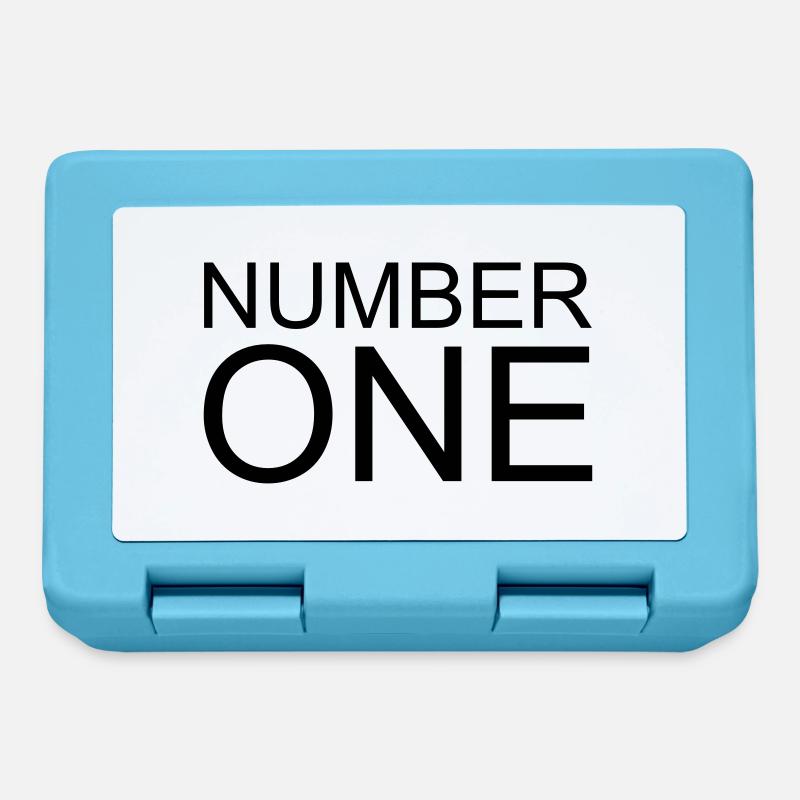 Number One - Brotdose - Saphirblau