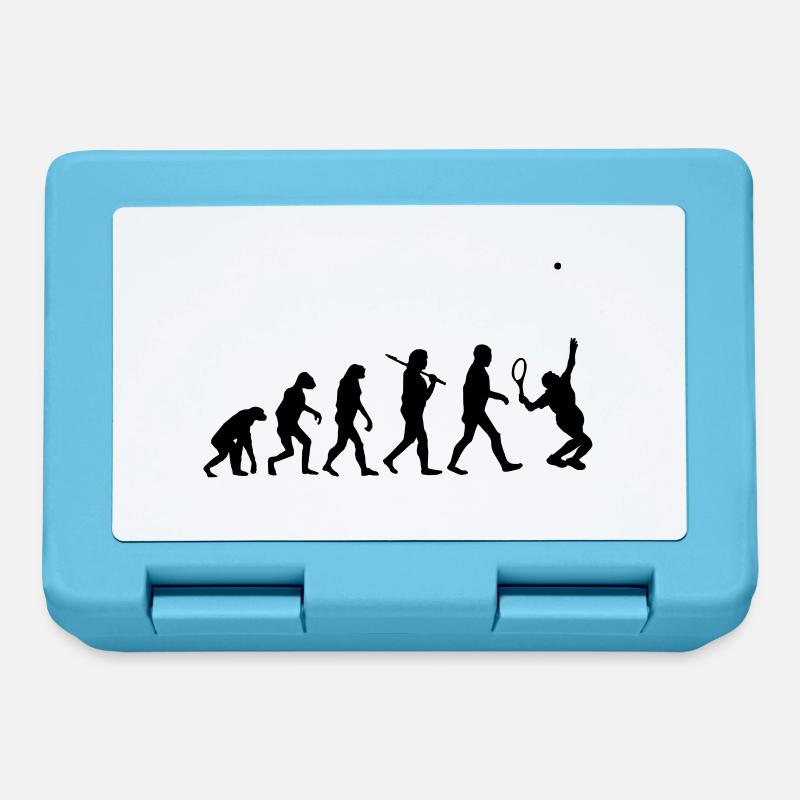 evolution Tennis - Brotdose - Saphirblau