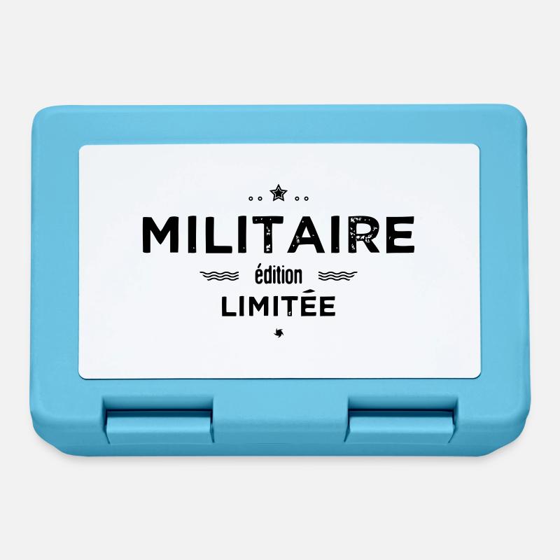 Militaire édition limitée - Boîte à goûter - bleu saphir