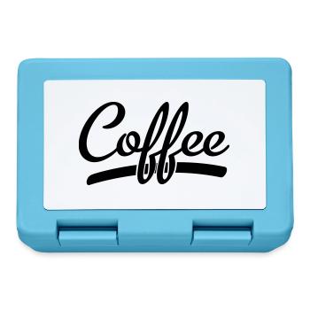 coffee - Lunchbox - sapphire blue - Front