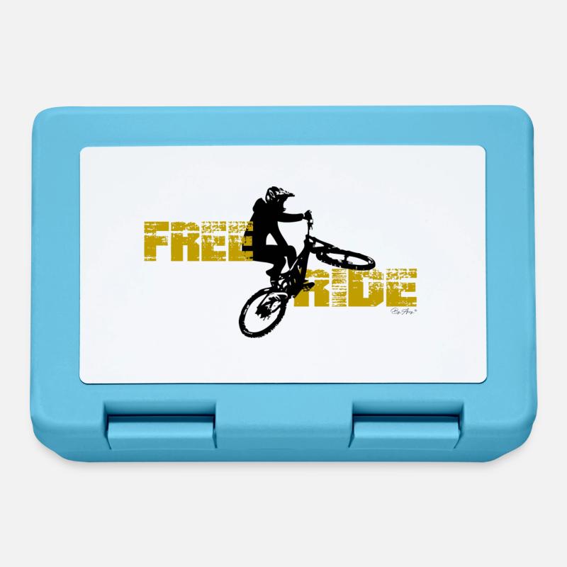 Free Ride MTB - Boîte à goûter - bleu saphir