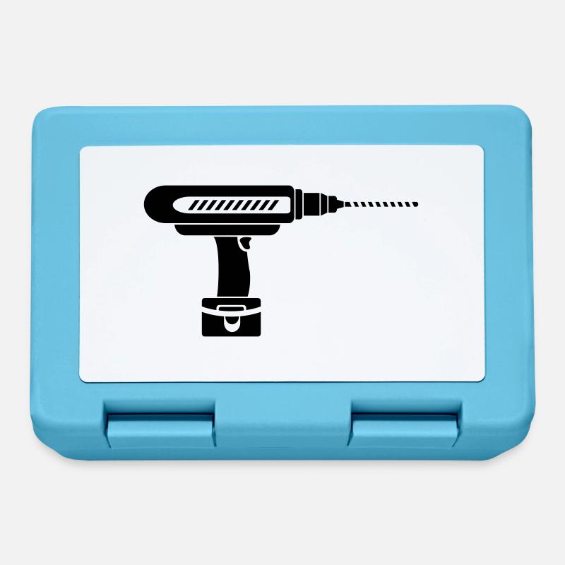 screwdriver drill - Lunchbox - sapphire blue