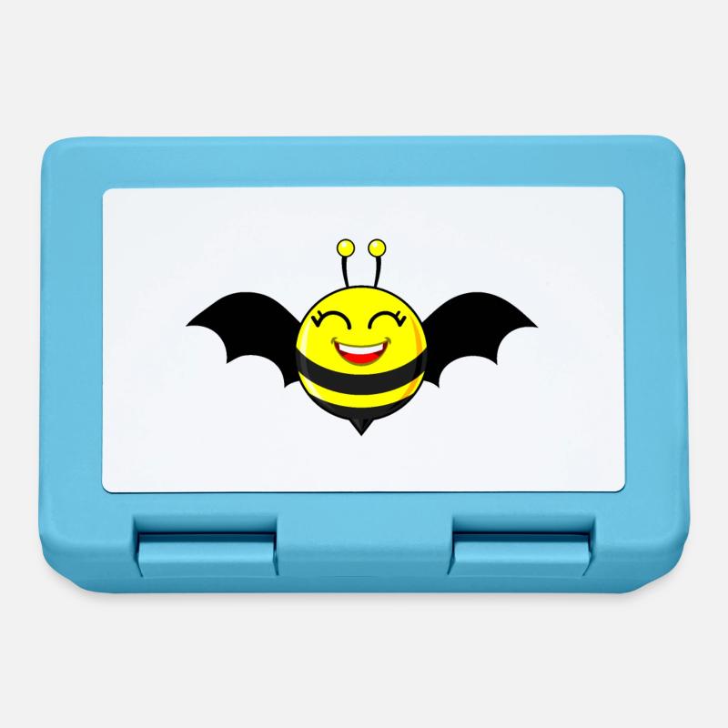 bee bat - Lunchbox - sapphire blue