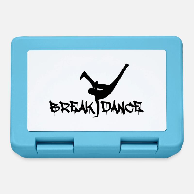breakdance - Brotdose - Saphirblau