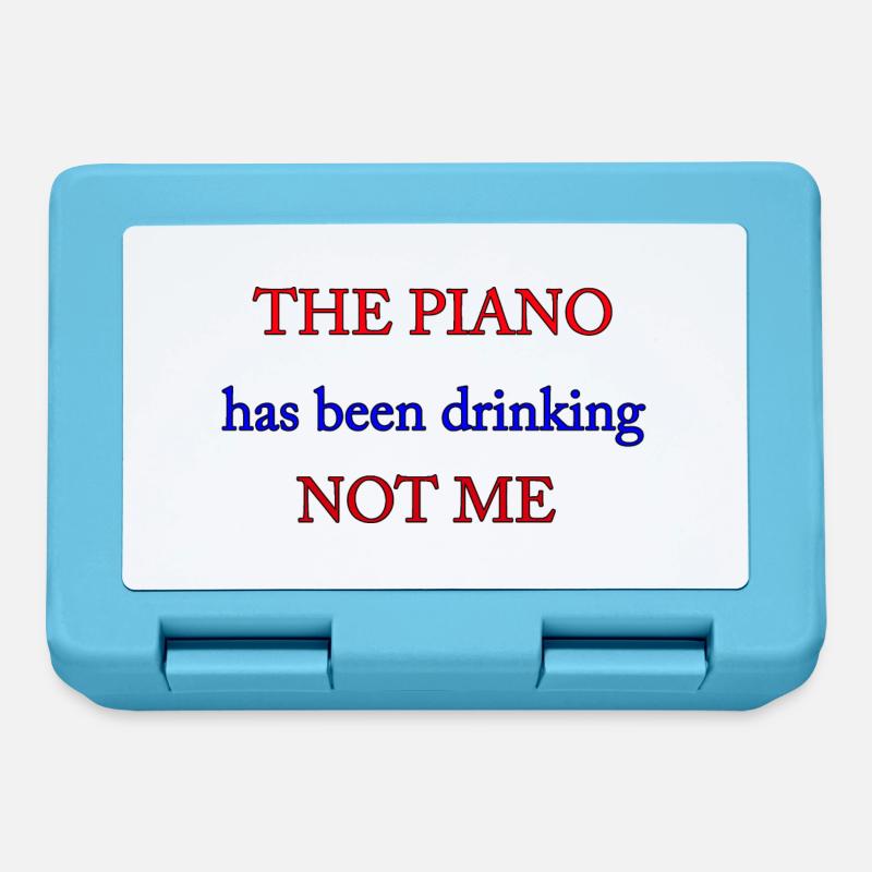Piano 04 - Boîte à goûter - bleu saphir