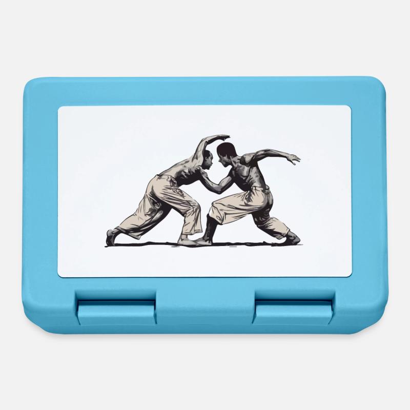 CAPOEIRA - Boîte à goûter - bleu saphir