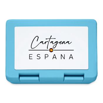 Spain - Cartagena - Spanien - Espana - Brotdose - Saphirblau - Vorne