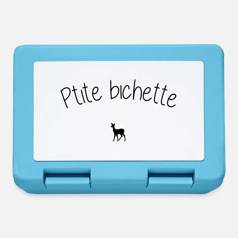 ptite bichette - Boîte à goûter - bleu saphir