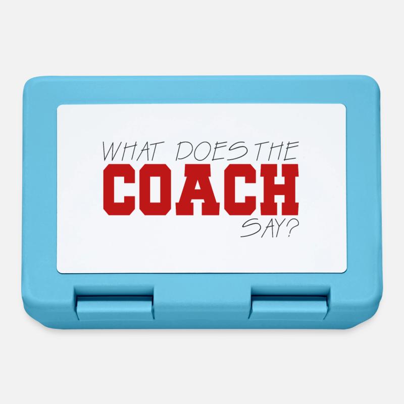 Coach / Coach: What Does The Coach Say? - Lunchbox - sapphire blue
