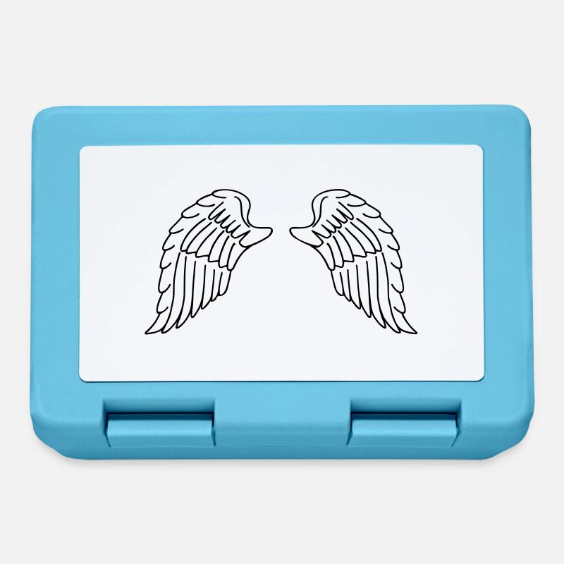 Wings - Lunchbox - sapphire blue