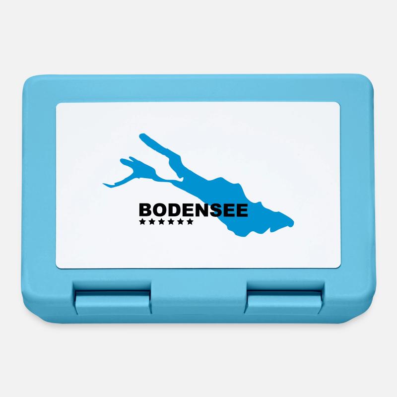 Bodensee - Brotdose - Saphirblau