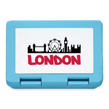 london_skyline - Brotdose - Saphirblau - Vorne