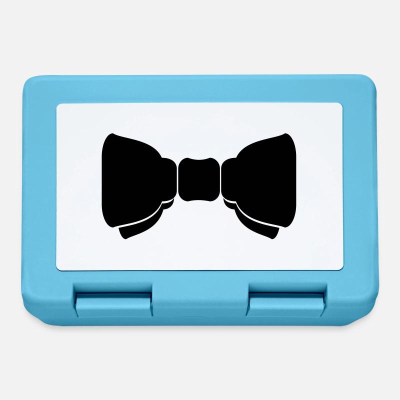 Noeud papillon / noeud papillon (C, 1c) - Boîte à goûter - bleu saphir