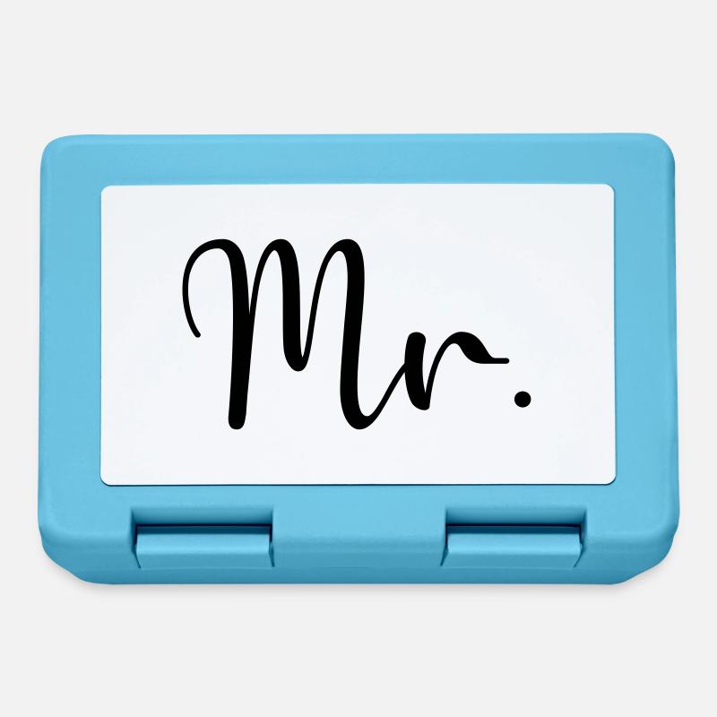Mr. - Lunchbox - sapphire blue