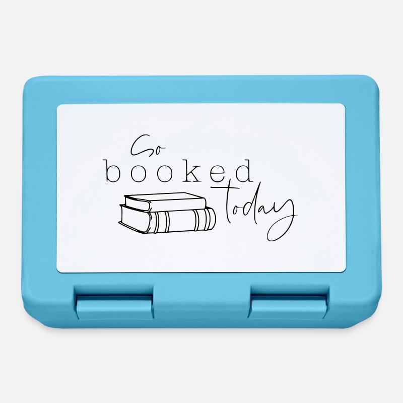 So Booked Today - Lunchbox - sapphire blue