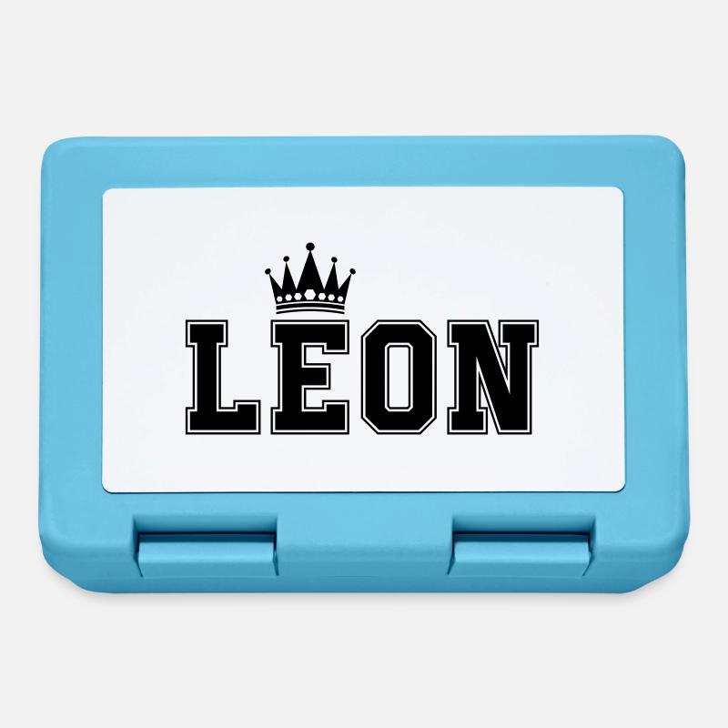 Leon - Brotdose - Saphirblau