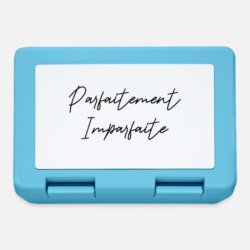 Parfaitement Imparfaite - Boîte à goûter - bleu saphir