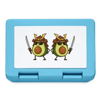 Avocado Samurai 2 - Lunchbox - sapphire blue - Front
