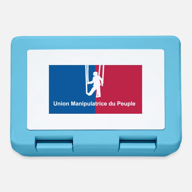 Union Manipulatrice du Peuple - Boîte à goûter - bleu saphir