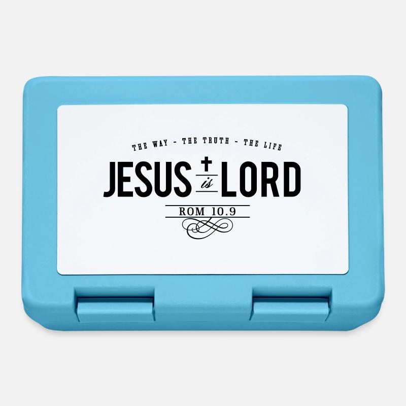 Jesus is Lord - Brotdose - Saphirblau