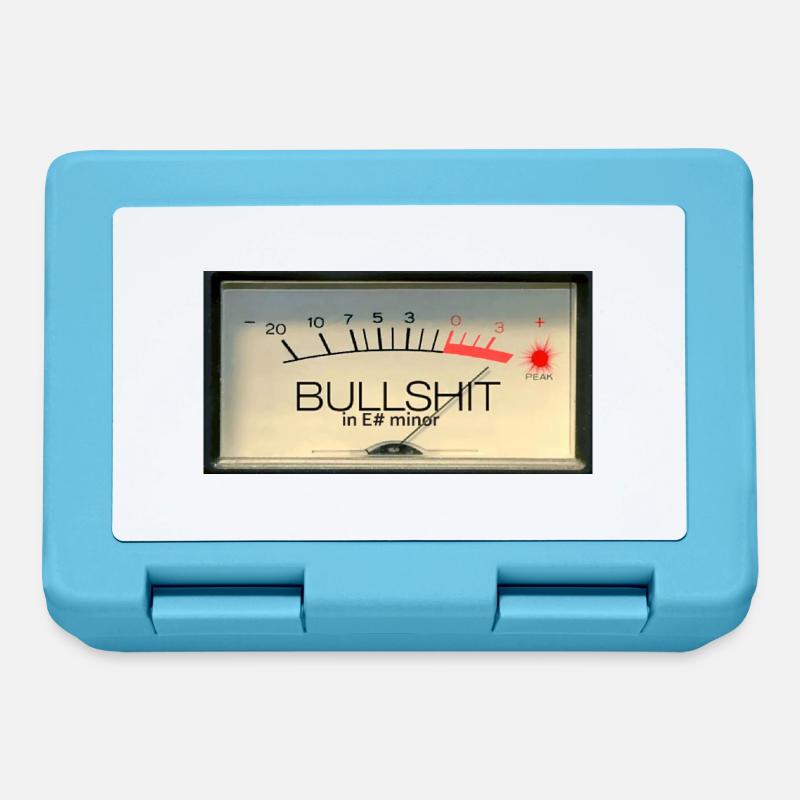Bullshit Meter in E# minor - Brotdose - Saphirblau