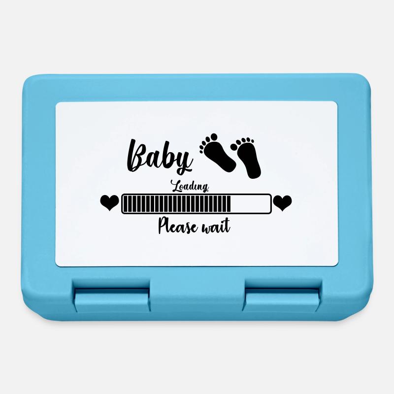 Baby Loading, Please Wait - Brotdose - Saphirblau