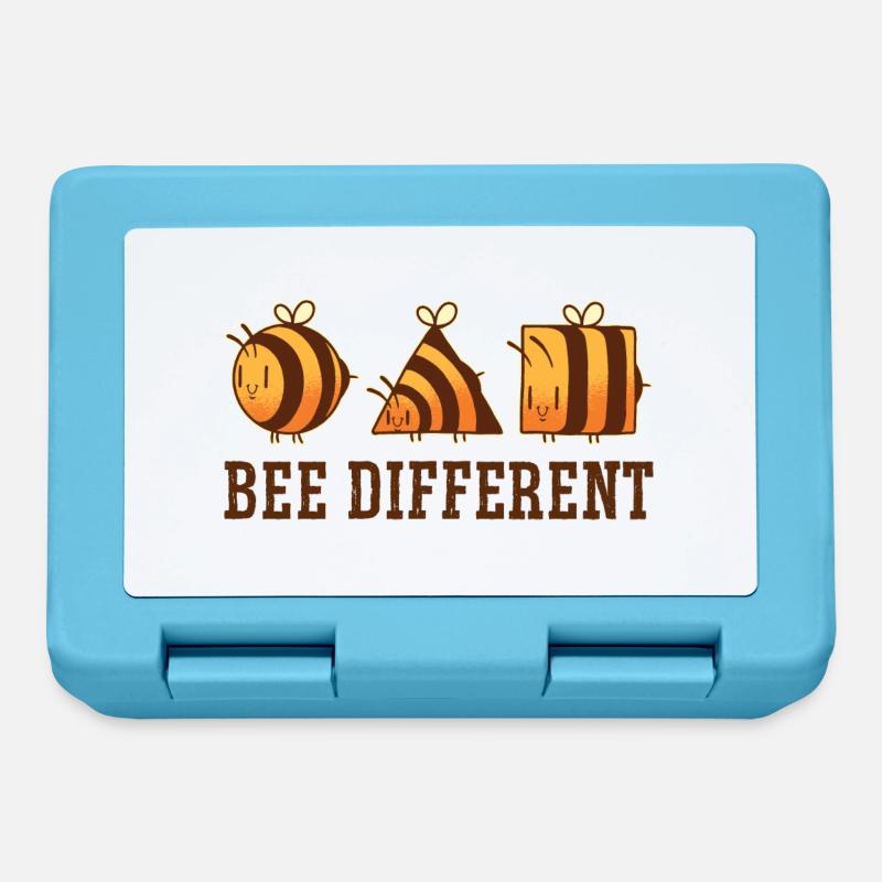 Bee Different Beekeeper Hive Beekeeping Honey Bee - Brotdose - Saphirblau
